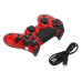 Джойстик геймпад DualShock 4 Red Camo бездротовий багатофункціональний контролер для PS4 червоний
