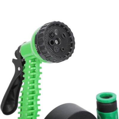 Садовий шланг 10м Hose Reel Set з котушкою та розпилювачем з 7 режимами поливальний шланг портативний
