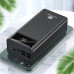 Power bank 40000 mAh Повербанк зарядка для телефону LENYES швидкий зарядний пристрій USB Type-C Lightning