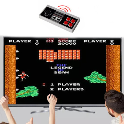 Ігрова приставка стікер Gen Game Mini Super HD 660 вбудованих ретро ігор дитяча консоль 8 біт Денді
