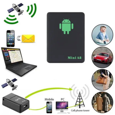 GPS трекер Mini A8 маячок від угону GPRS GPS для відстеження міні сигналізація з прослуховуванням