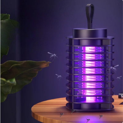 Электрическая ловушка для насекомых Electric Shock Mosquito Лампа уничтожитель от комаров