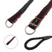 Повідець з шлейкой для собак міцний до 30 кг Розмір L 150 см Набір для вигулу собак 3в1