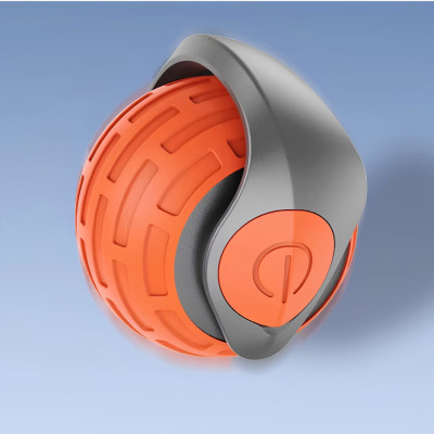 Розумна іграшка м'яч для котів CRY-797 з пухнастим хвостиком USB заряджанням та автовідключенням