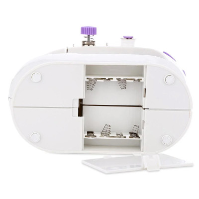 Міні швейна машинка 4 в 1 Mini Sewing Machine SM 202А Домашня компактна настільна портативна ручна 220V