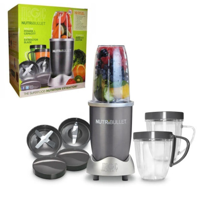 Блендер багатофункціональний Nutribullet Magic Bullet 600W харчовий екстрактор кухонні комбайни та подрібнювачі