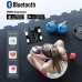 Умные напольные весы смарт Bluetooth с приложением для Android или IOS анализаторы жира черные