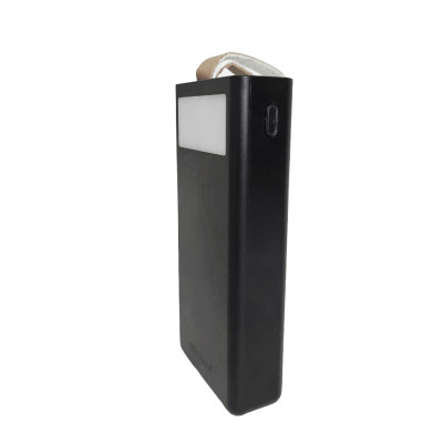 Повербанк 20000 mAh Power bank QX PD 20 зовнішній акумулятор зарядний пристрій для телефону з ліхтариком