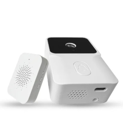 Бездротовий дверний дзвінок вічко з камерою WiFi Mini Doorbell M6 Розумний акумуляторний відеодзвінок для дому