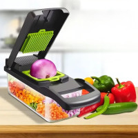 Овощерезка мультислайсер с насадками 14в1 Veggie Slicer терка многофункциональная набор для нарезки овощей и фруктов