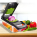 Овочерізка мультислайсер з насадками 14в1 Veggie Slicer тертка багатофункціональна нарізка овочів і фруктів