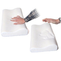 Подушка ортопедична для здорового сну Memory Foam Pillow пінка меморі пілл з ефектом пам'яті