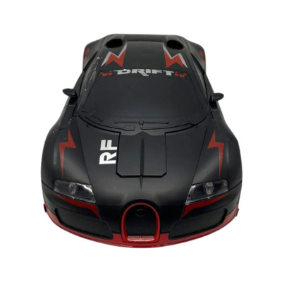 Машинка трансформер на радіокеруванні акумуляторна 2в1 Bugatti autobot Робот автобот на пульті управління