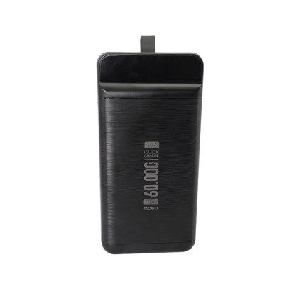 Powerbank 60000 QC60 Micro USB Type С Lightning з ліхтариком Зарядка повербанк 60000 mAh