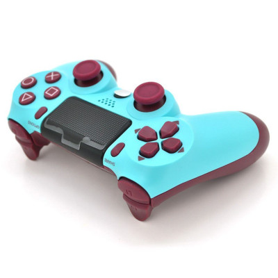 Джойстик DualShock 4 Berry Blue бездротовий багатофункціональний геймпад для PS4 бірюзовий
