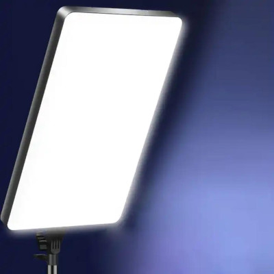 Прямокутна світлодіодна лампа RL-24 з пультом та штативом 2м LED відеосвітло 40х28cм для блогерів візажистів