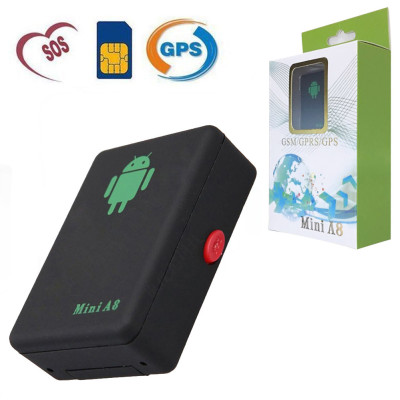 GPS трекер Mini A8 маячок від угону GPRS GPS для відстеження міні сигналізація з прослуховуванням