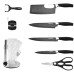Набор кухонных ножей Knife set 8 предметов с подставкой и точилкой
