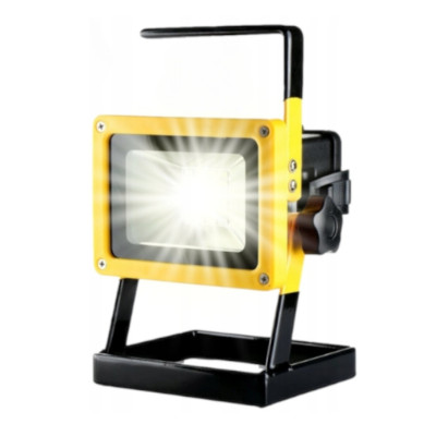 Акумуляторний переносний прожектор Led FloodLight 30W ручний світлодіодний ліхтар на підставці