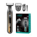 Портативний триммер для бороди та тіла VGR V-360 з регульованою насадкою акумуляторний для сухого та вологого гоління