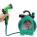 Садовий шланг 10м Hose Reel Set з котушкою та розпилювачем з 7 режимами поливальний шланг портативний
