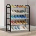 Органайзер полиця для взуття компактна Shoe Rack 8807 Стелаж для зберігання на 5 ярусів 72х42х19