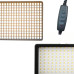 Світлодіодна лампа прямокутна LED Ring Fill Light 19х12.5см відеосвітло з кольоровими фільтрами для фото відео