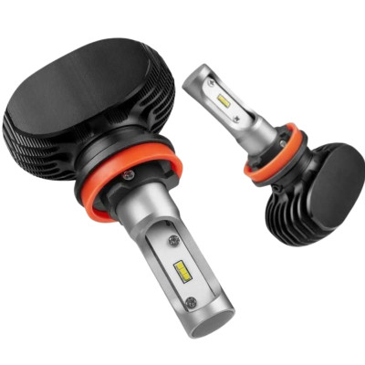 Автомобільні LED лампи для фар S1 H11 Світлодіодні лампи 2 шт в комплекті