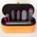 Фен щітка в подарунковій коробці HAIR BRUSH 5 в 1 стайлер з насадками для завивки та укладання волосся