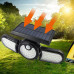 Вуличний ліхтар на сонячній батареї Solar induction SH 1206А з датчиком руху потрійний індукційний 112 LED
