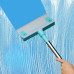 Скребок щітка для миття дзеркал та скла в комплекті 2 шт Multipurpose Squeegee Набір щіток для миття вікон