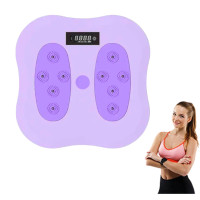 Тренажер обертовий диск Waist Twisting Disc з підрахунком калорій і масажем для стоп Масажер для ніг