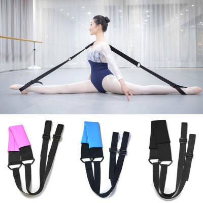 Гумка еспандер для розтяжки Stretching Trension Band з петлями гімнастика для ніг рук джгут стрічка для спорту