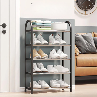 Органайзер полиця для взуття компактна Shoe Rack 8807 Стелаж для зберігання на 5 ярусів 72х42х19
