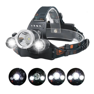 Ліхтарик налобний на акумуляторах High Power Headlamp Т6 Акумуляторний Led ліхтарик на голову