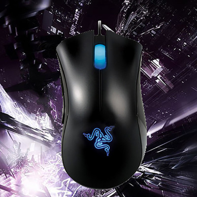 Миша Ігрова комп'ютерна Razer DeathAdder USB мишка для геймерів провідна для комп'ютерних ігор