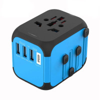 Універсальний мережевий USB-адаптер для подорожей і вдома Adapter Travel ORIGINAL, Перехідник для розеток