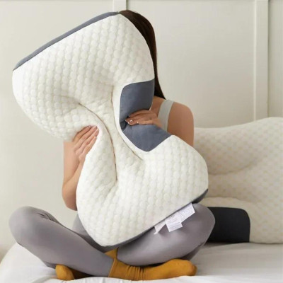 Ортопедична подушка Pillow01 для здорового сну Ергономічна подушка анатомічної форми для шиї