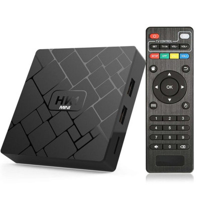 Приставка Android TV BOX HK1 MINI для телевізора з вайфаєм cмарт інтернет тв 4к (2/16)
