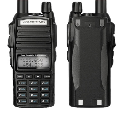 Двухдиапазонная аккумуляторная радиостанция Baofeng UV 82 портативная рация для связи