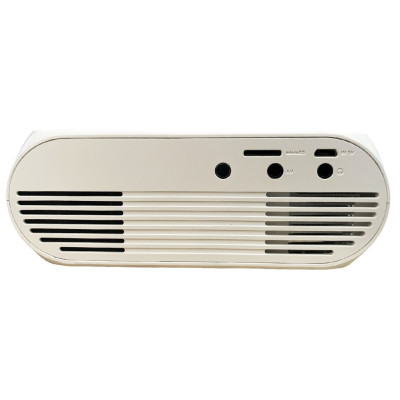 Портативний міні проектор Projector LED YG320 Mini білий з динаміком для дому лед проектор кишеньковий домашній