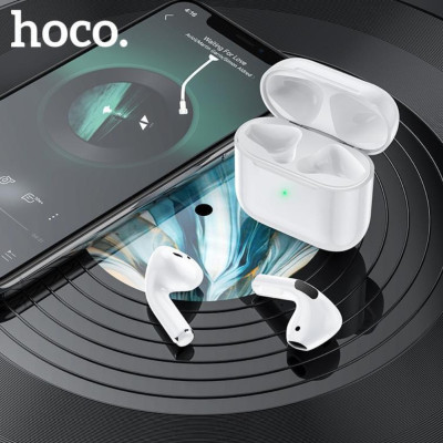 Беспроводные наушники Hoco EW03 Plus сенсорные Bluetooth гарнитура с кейсом для телефона