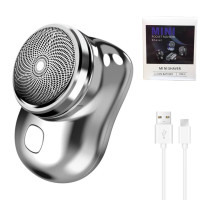 Беспроводная мини бритва MINI SHAVER для сухого бритья аккумуляторная дорожная электробритва