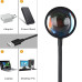 Проекційний світильник USB проектор гнучка атмосферна лампа для фото Sunset Lamp 16 кольорів з пультом