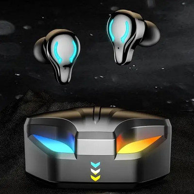 Ігрові навушники Х1 Blutooth бездротові RGB з підсвічуванням та мікрофоном два режими відтворення