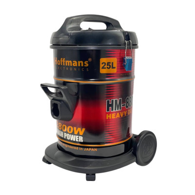 Бытовой вакуумный пылесос 25л Hoffmans HM-8805 строительный пылесос без мешка 2800W с воздуходувкой