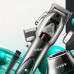 Акумуляторна машинка для стрижки волосся VGR V-653 портативна з usb зарядкою 4 насадками та підставкою