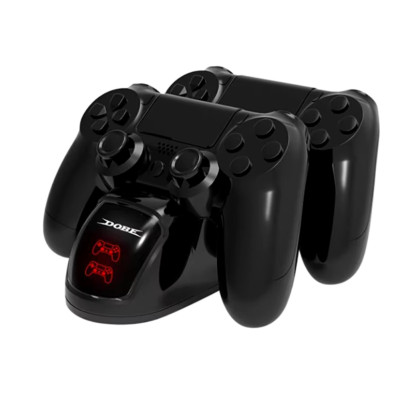Подвійна док-станція DOBE ТР4-889 для джойстиків PS4 Slim Pro зарядний пристрій підставка для геймпадів