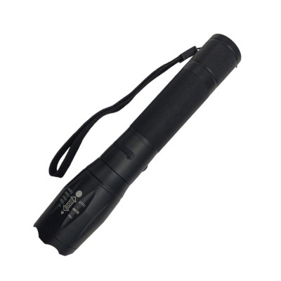 Ручний ліхтар акумуляторний LED STRONG LIGHT FLASHLIGHT 6061 Ліхтарик потужний світлодіодний з фокусуванням променя