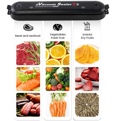 Вакууматор побутовий апарат для упаковки вакуумом Vacuum Sealer вакуумний пакувальник домашній